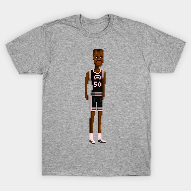 David Robinson T-Shirt by PixelFaces